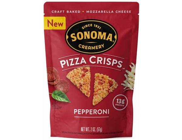 Pepperoni pizza crisps food facts