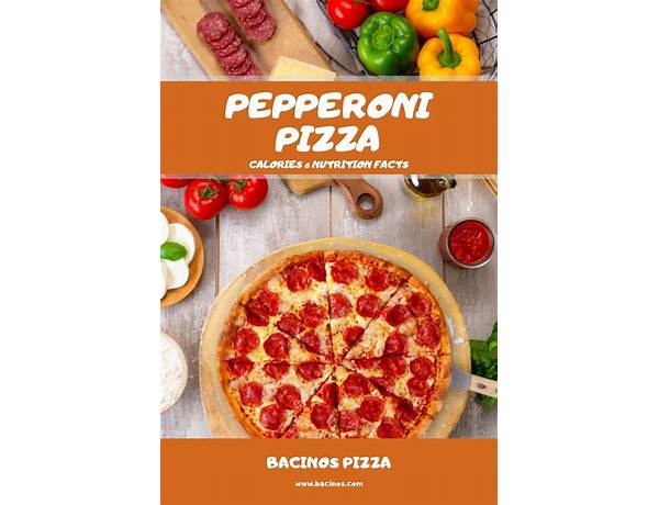 Pepperoni pizza food facts