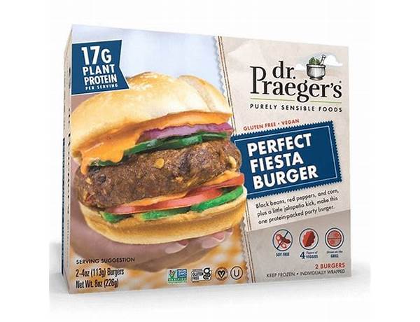 Perfect foesta burger food facts