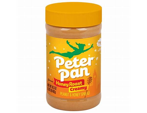 Peter pan creamy original peanut butter, 16.3 oz., 16.3 oz food facts