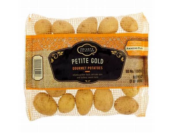 Petite gold potatoes food facts