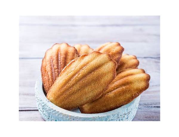 Petites madeleines aux œufs ingredients