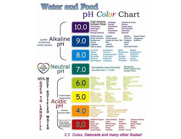 Ph plus alkaline water food facts