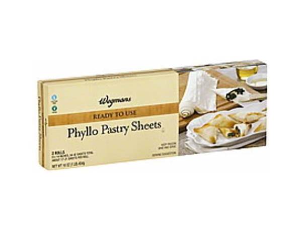 Phyllo pastry sheets food facts