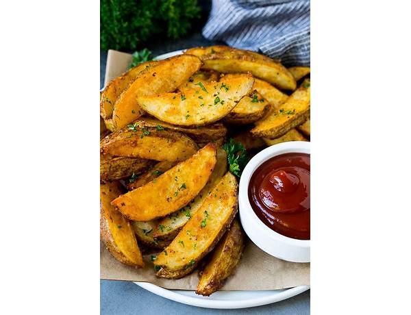 Pick 5 seasoned potato wedges food facts