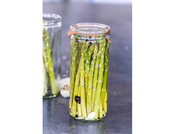 Pickled asparagus ingredients