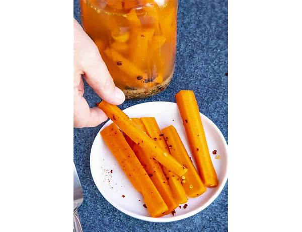 Pickled crunchy carrots food facts