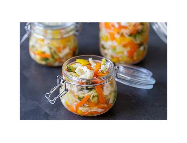 Pickled mixed vegetables food facts