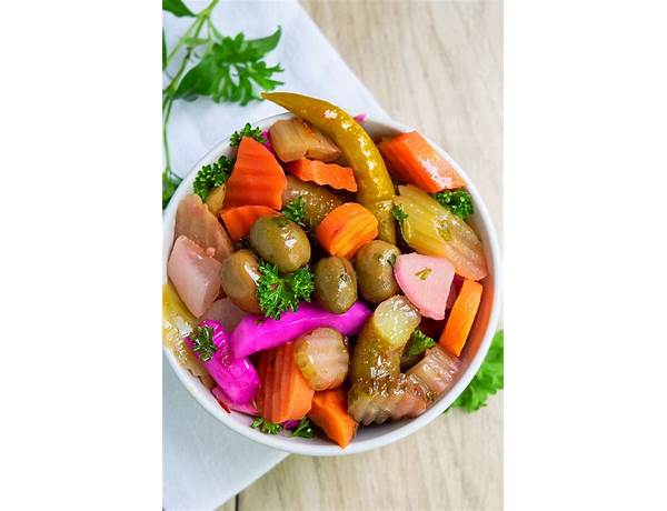 Pickled vegetables ingredients