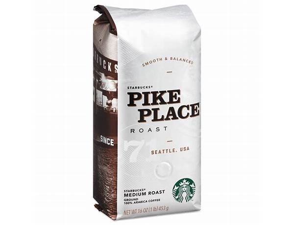 Pikes place riast coffee food facts