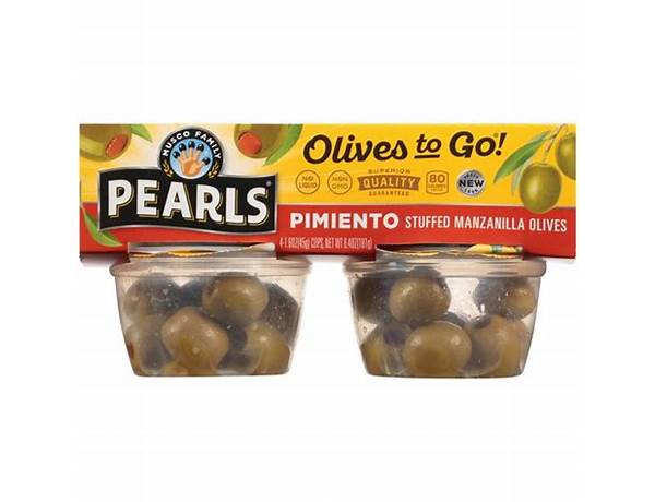 Pimiento stuffed spanish green olives nutrition facts