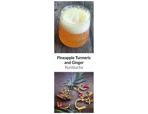 Pineapple ginger kombucha food facts