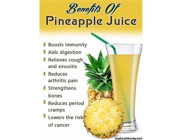 Pineapple juice food facts