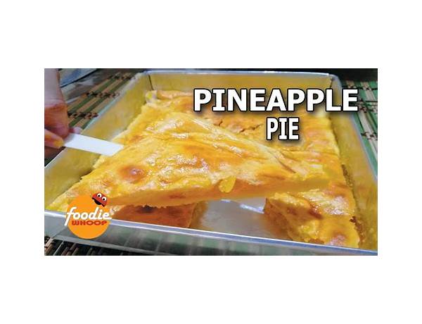 Pineapple pastry food facts