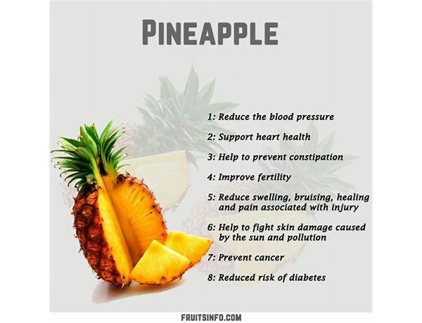 Pineapple salsa food facts