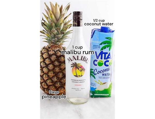 Pineapple spears ingredients