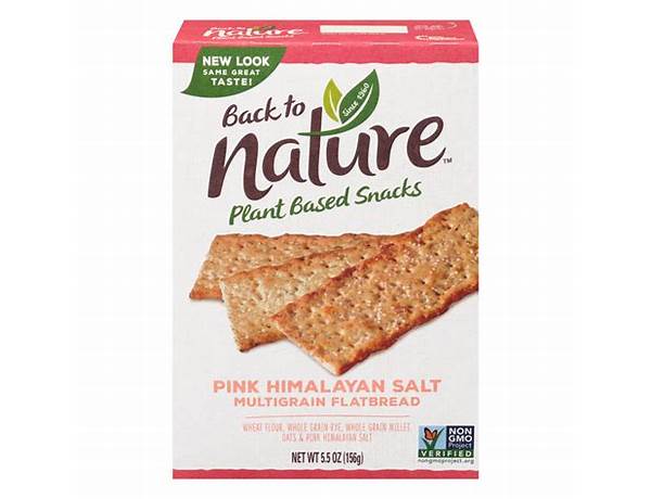 Pink himalayan salt multigrain flatbread food facts