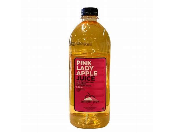Pink lady apple juice ingredients