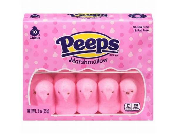 Pink peep chicks ingredients