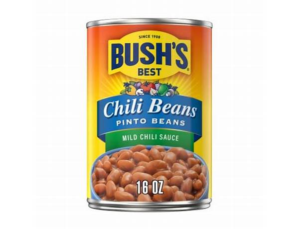 Pinto chili beans in mild chili sauce nutrition facts