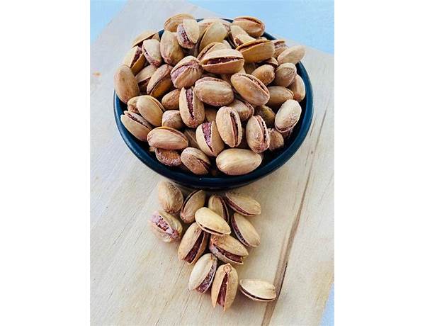 Pistachios, roasted with sea salt food facts