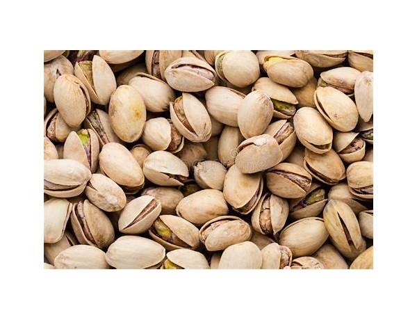 Pistachios shelled roasted with sea salt food facts