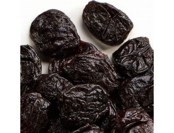 Pitted dried prunes food facts