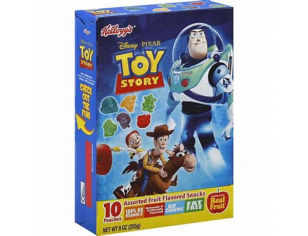 Pixar fruit flavored snacks food facts