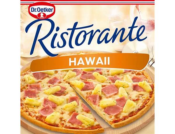 Pizza ristorante hawaii nutrition facts