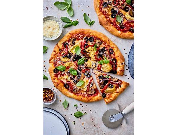 Pizza vegetarian ingredients