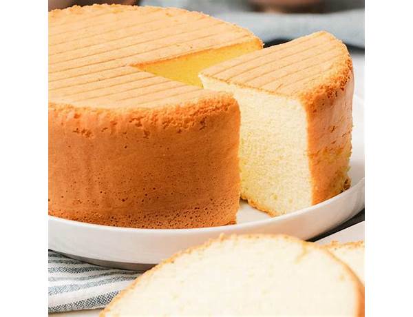 Plain sponge cake food facts