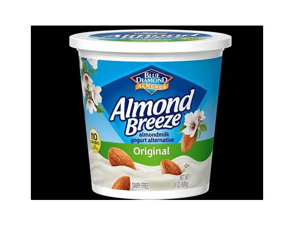 Plain unsweetened almond milk yogurt food facts