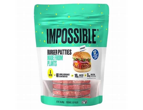 Plant Based Burger Patties, musical term