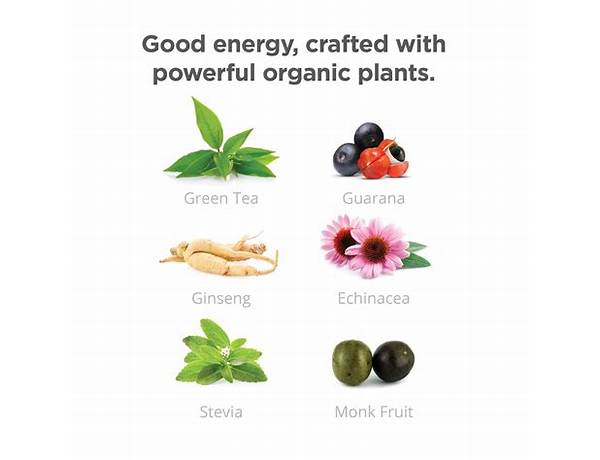 Plant based active energy ingredients