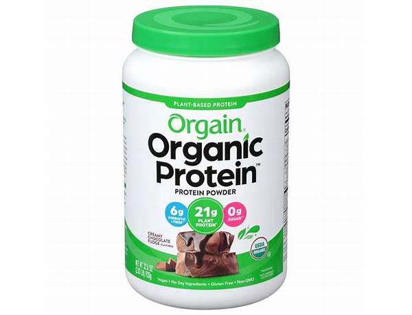 Plant based protein powder, chocolate food facts