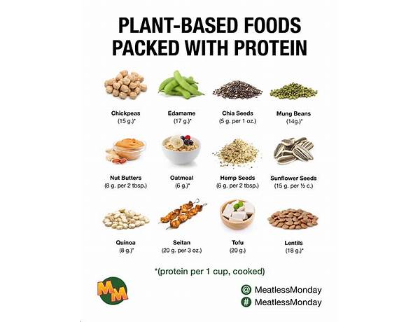 Plant based superfood protein food facts