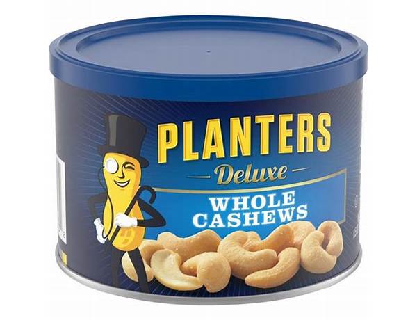 Planters, deluxe whole cashews food facts