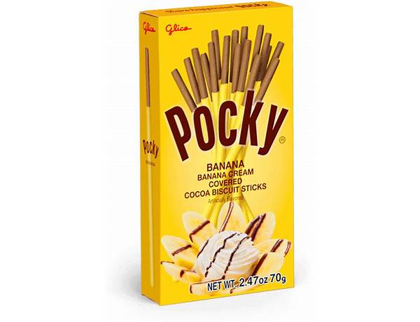 Pocky chocolate flavour food facts