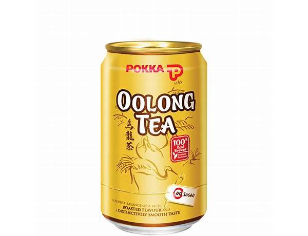 Pokka, oolong tea food facts