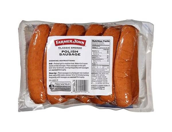 Polish kielbasa food facts