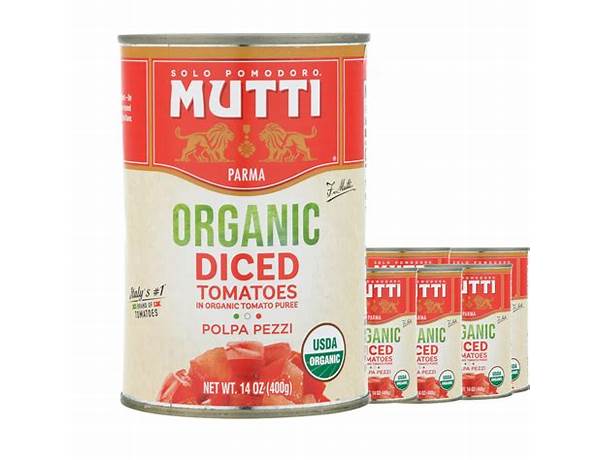 Polpa chopped tomatoes (organic) food facts