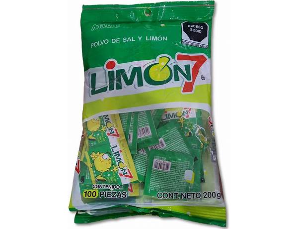 Polvo de sal y limon food facts