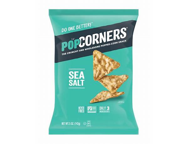 Pop corners sea salt food facts
