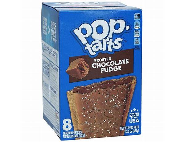 Pop-tarts frosted chocolate fudge food facts