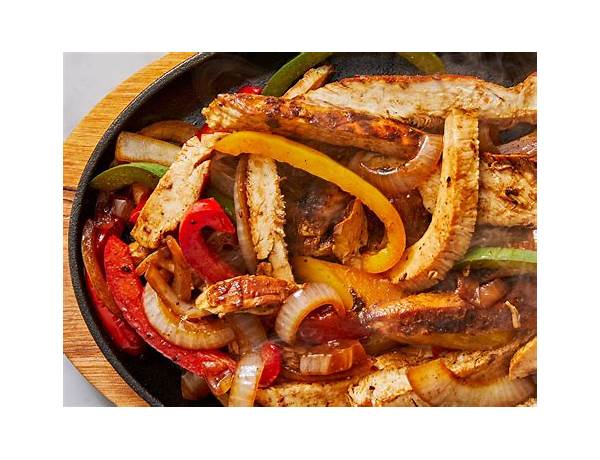 Pork fajitas with tortillas food facts