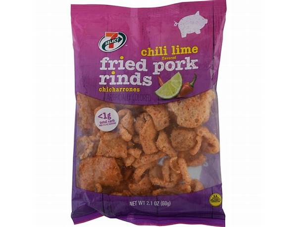 Pork rinds chile lime food facts