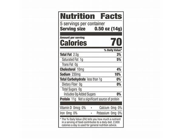 Pork rinds chile lime nutrition facts