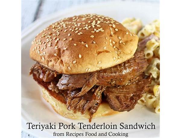 Pork tenderlion teriyaki food facts