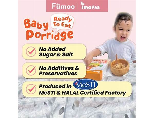 Porridge food facts