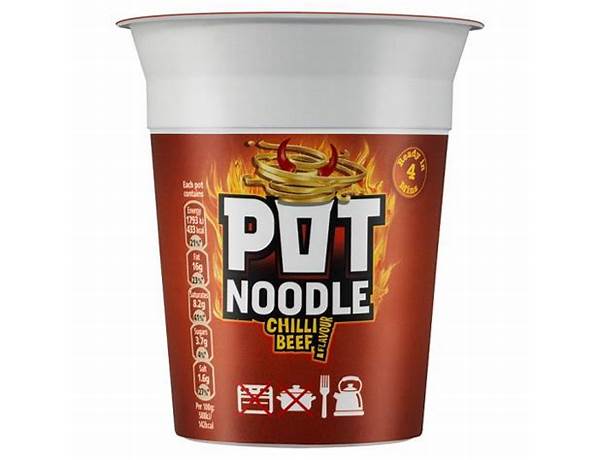 Pot Noodle, musical term
